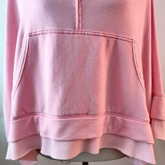 Free People FP Movement Womens Pink Bonfire Soft Oversized Hoodie Sweatshirt S - Picture 6 of 10